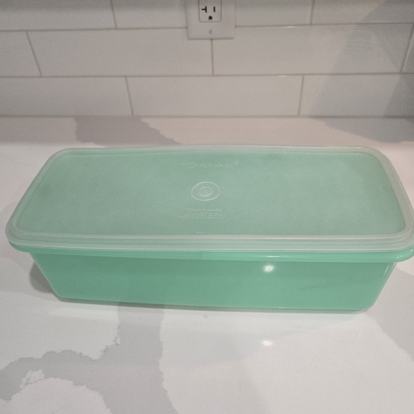 Tupperware Other - Vintage Tupperware Jadeite Celery Storage Container